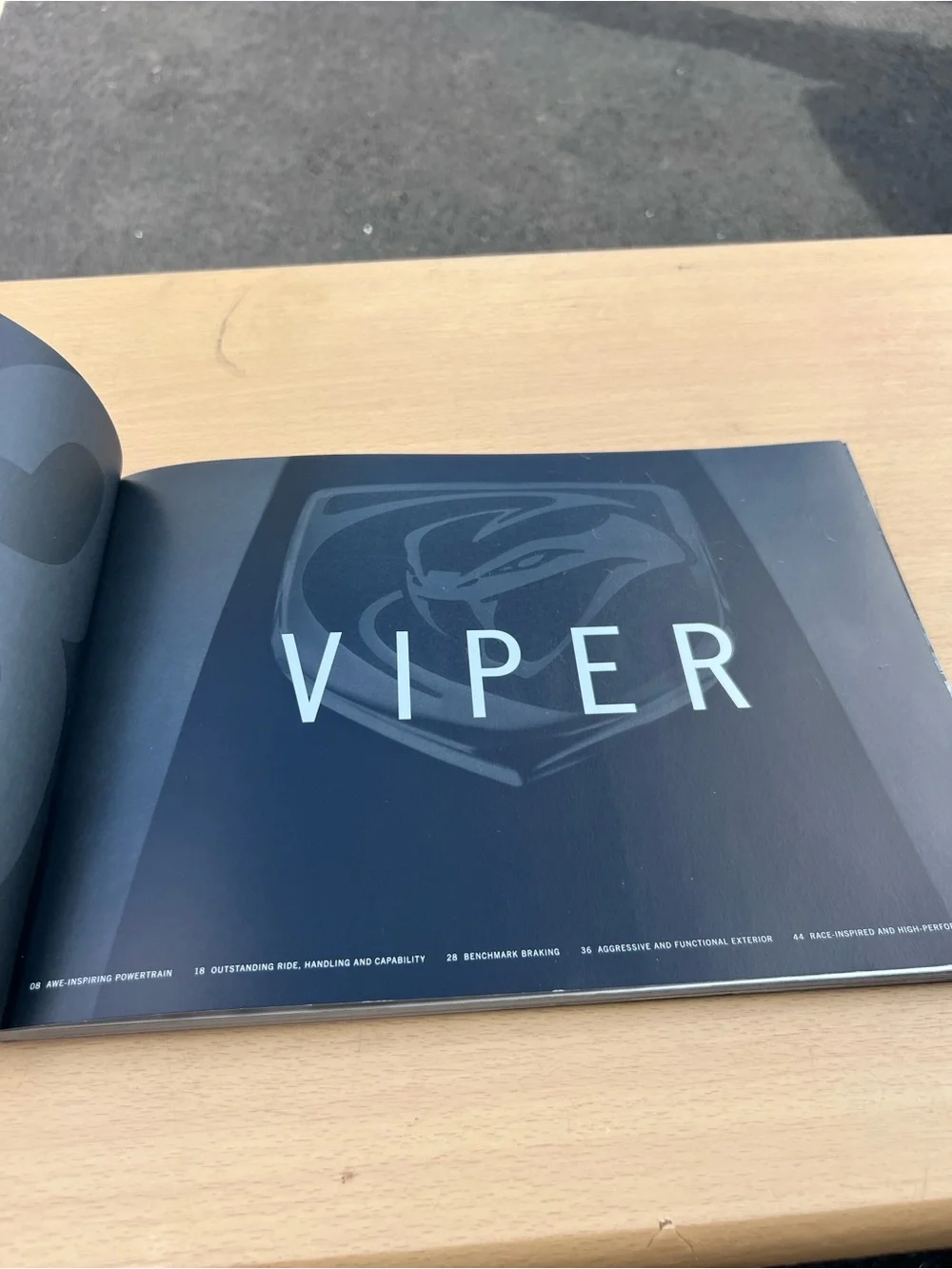 2013 VIP SRT VIPER Dodge Brochure Prospekt Catalog USA GLOSSY